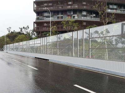 組合透明小區聲屏障